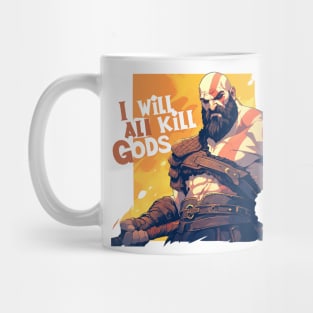 i will kill all gods Mug